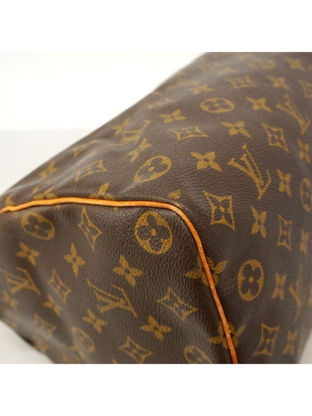Louis Vuitton Handbag Monogram Speedy 35 Brown - Picture 6 of 10